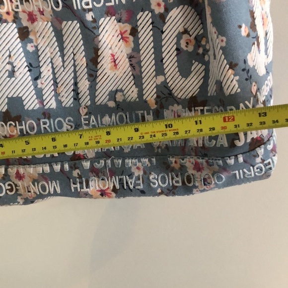 🇯🇲 Jamaica Tote Bag  With Zipper Robin Ruth - Picture 7 of 11